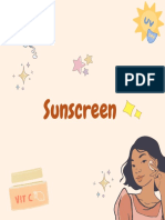Sunscreen Presentation