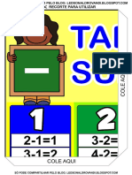 Tabuada Da Subtracao 1