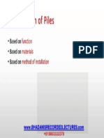 Classification of Piles