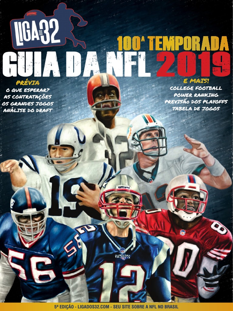 Revista Guia Da NFL 2019 - Liga Dos 32-TI-01 | PDF | National Football ...