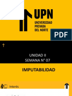 Sesión 7 - Imputabilidad