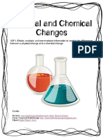 Physical and Chemical Changes