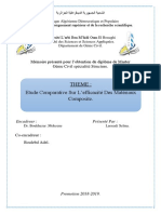 Theme: Etude Comparative Sur L'efficacité Des Matériaux Composite