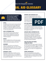 Glossary of Financial Aid Terms