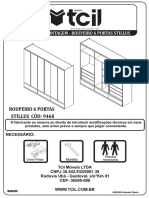 Manual de Montagem - Roupeiro 6 Portas Stillus