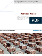 Actividad Minera en Chile