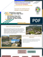 Propuestas de Centros Poblados Grupo 4 PDF