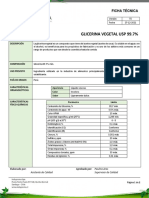 FT Glicerina USP 99.7% - Perú