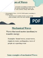 1 Waves Intro Categories and Parts of Waves