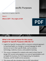 ESP - CH 1 - What Is ESP - The Origins of ESP
