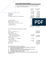 Examination Question and Answers, Set D (Problem Solving), Chapter 15 - Statement of Cash Flow