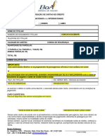 Autorização de Cartão de Credito