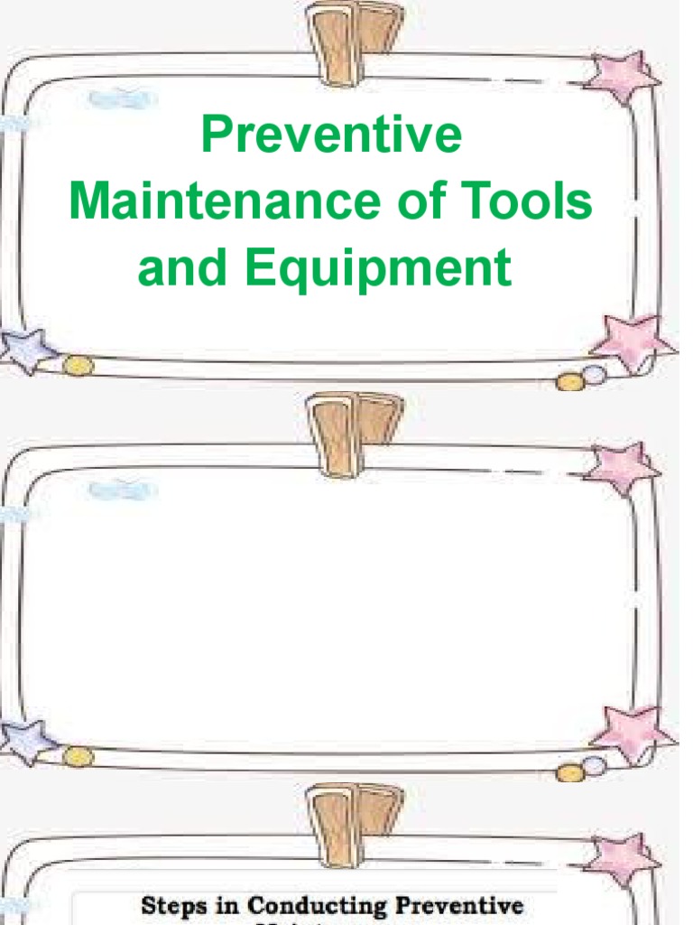 The Importance of Regular Tool Maintenance A Guide to Preventive Maintenance Procedures and