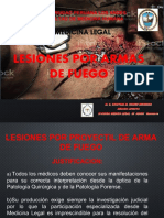 Lesiones por armas de fuego: clasificación, morfología y signos forenses