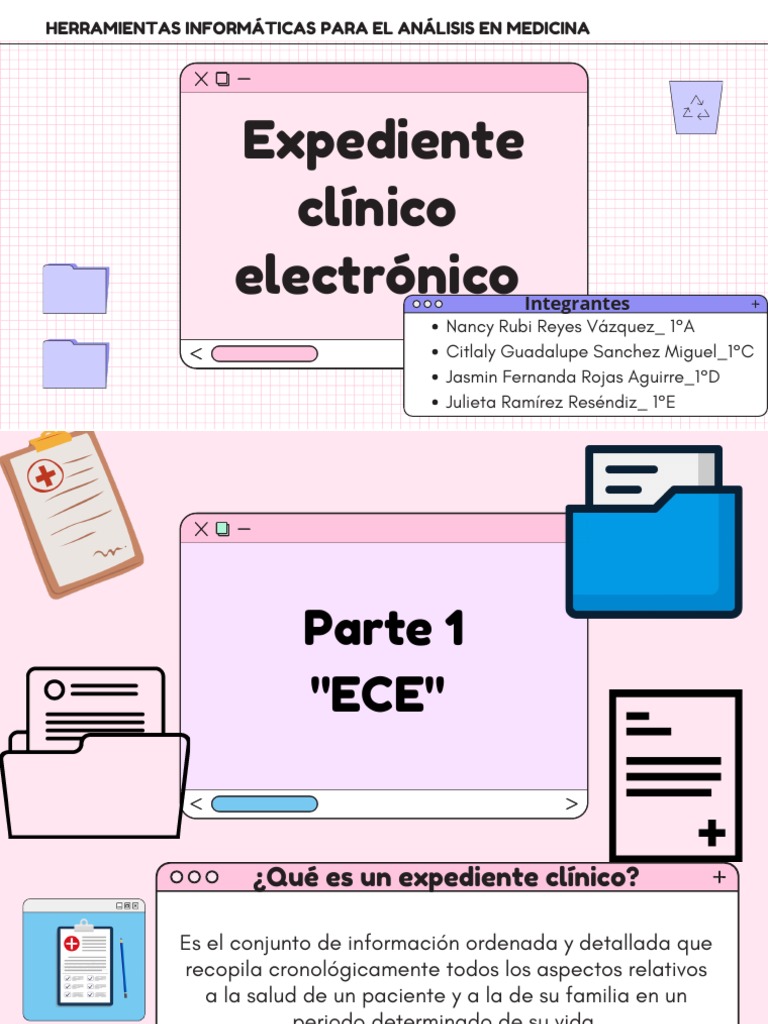 Componentes del Expediente Clínico Electrónico | PDF | Software de la ...