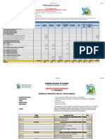 PRESUPUESTO ANALITICO YURICANCHA