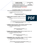 Plan - Directrices - Clasificación