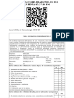 Anexo 8: Ficha de Sintomatología COVID-19