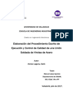 Homologacion de Procedimiento de Soldadura