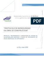 Protocolo de Bioseguridad