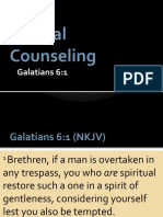 Biblical Counseling - Gal 6.