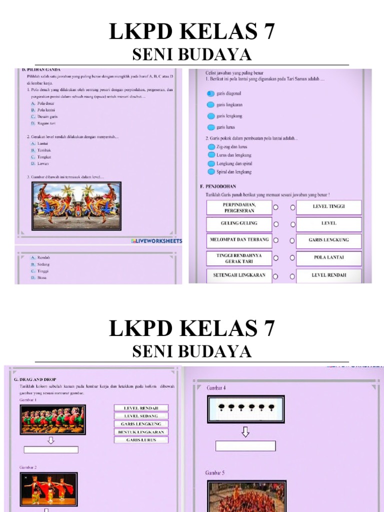LKPD Kelas 7 | PDF