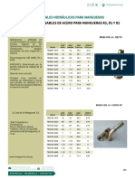 Catalogo Terminales Prensables de Acero para Mangueras R3, R1 y R2