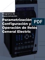 2. Programa de Especialización Parametrización, Configuración y Operación de Relés GE