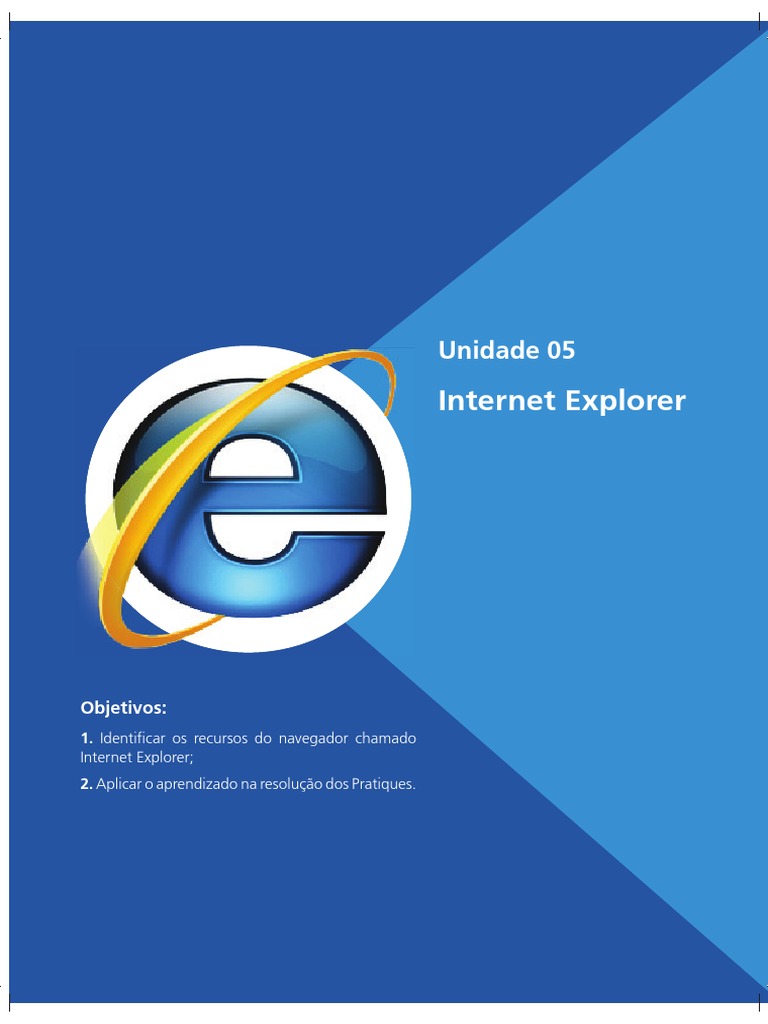 Introdução ao Internet Explorer e Internet | PDF | Rede mundial de ...