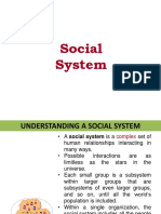 Handout - Social System