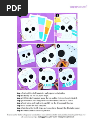 Instructions Calavera Weaving