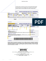 Boleto de inscrição para concurso da EEAR