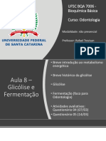 UFSC BQA7006 Aula08 GlicoliseFermentacao 20211