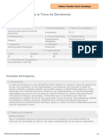 Programa Administración para La Toma de Desiciones