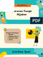 Turunan Fungsi Aljabar