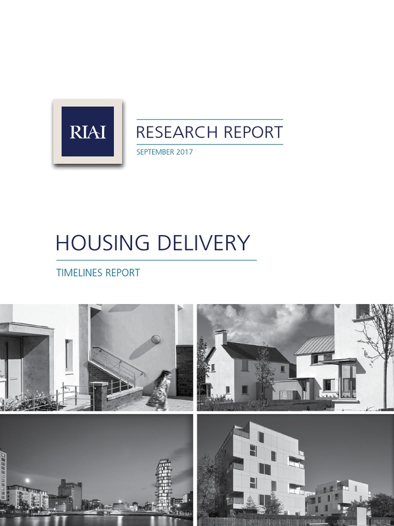 RIAI Housing Timeline Report PDF Architect