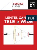 Lentes Canon Wide e Tele: Características e usos em Broadcast