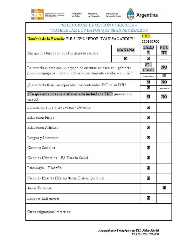 2023 Grilla de Relevamientos de Matricula y Docentes PDF Science