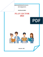 Formato Estructura Del Plan Lector 2023