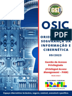 Orientação de Segurança Da Informação E Cibernética