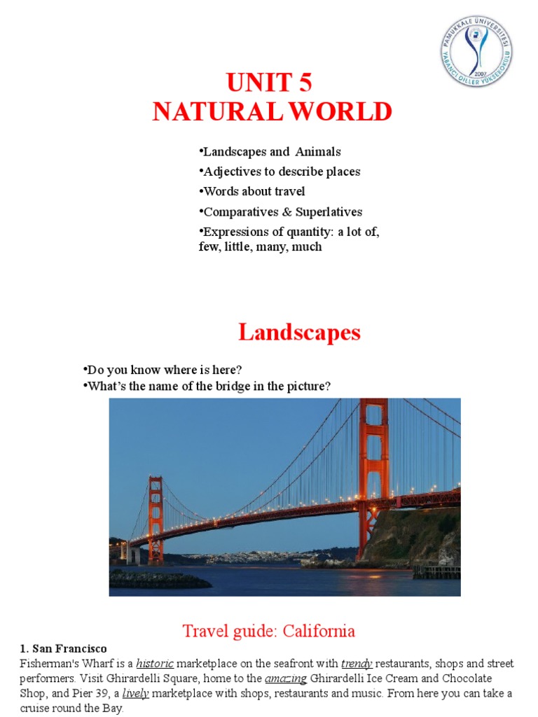 B1 Unit 5 Pdf Komodo Dragon San Francisco