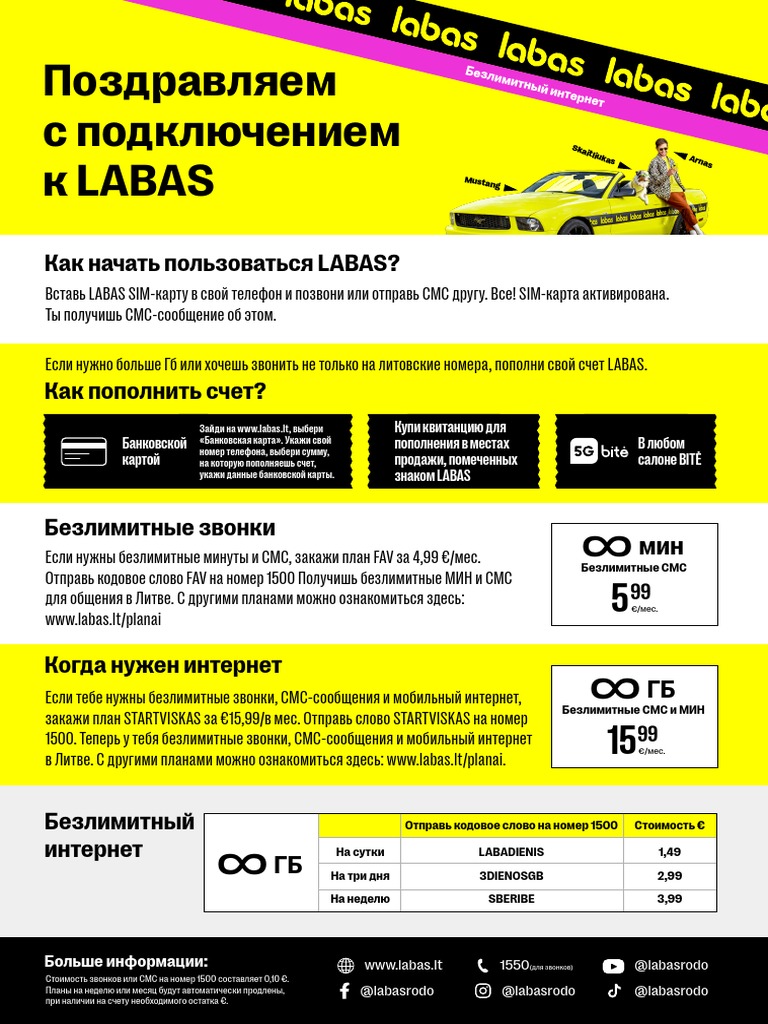 Labas in Russian | PDF