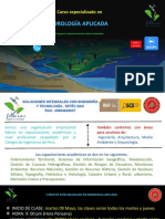 Brochure Del Curso de Hidrologia Aplicada