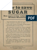 How To Save Sugar