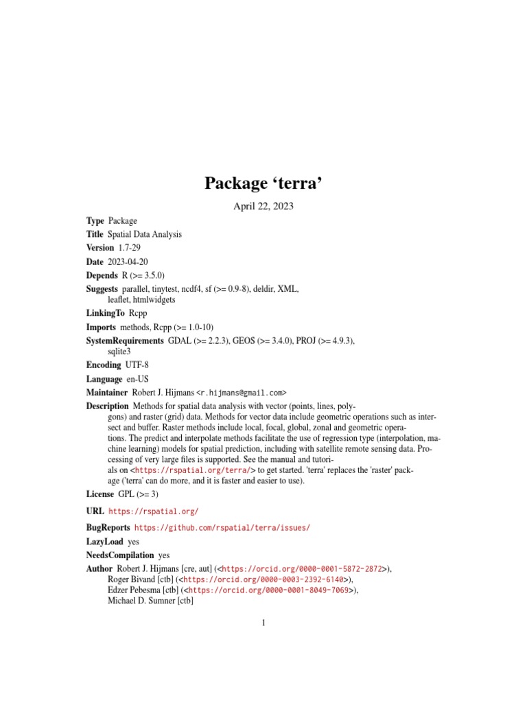 Terra | PDF | Computing | Computer Data
