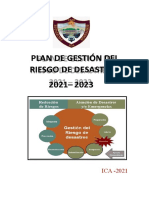 Plan de Gestion de Riesgos Beneficencia