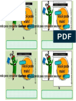 Cartão para Pirulito Você Pode Mais