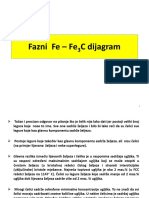 9 Fe - Fe3C Dijagram