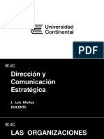 Sesión - 2 - Organización - Dirección y Comunicación Estratégica