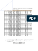 Statistica Descriptiva Problema 2